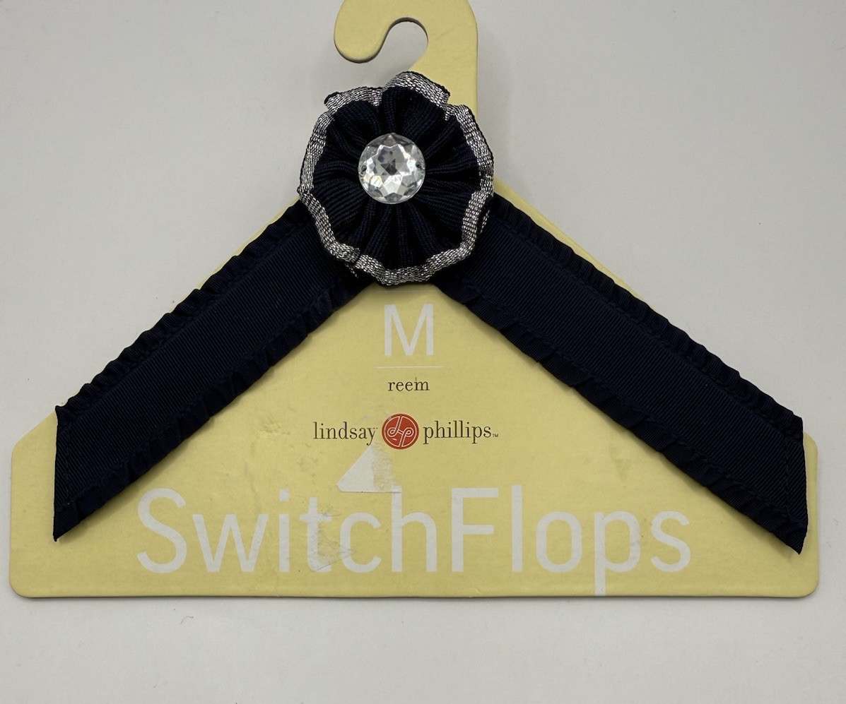 3 New Lindsay Phillips Switchflops Flip-flops Sandal Straps Size M 7-8 Lot Of 3