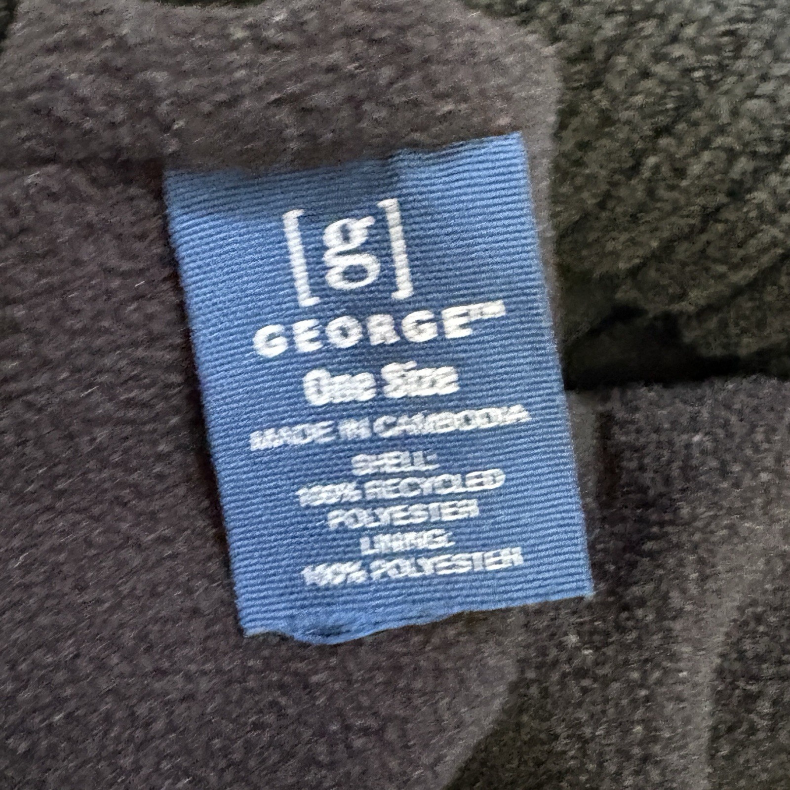 Black George Basic Beanie Hat for Cold Weather, Simple Cute Cap for Unisex