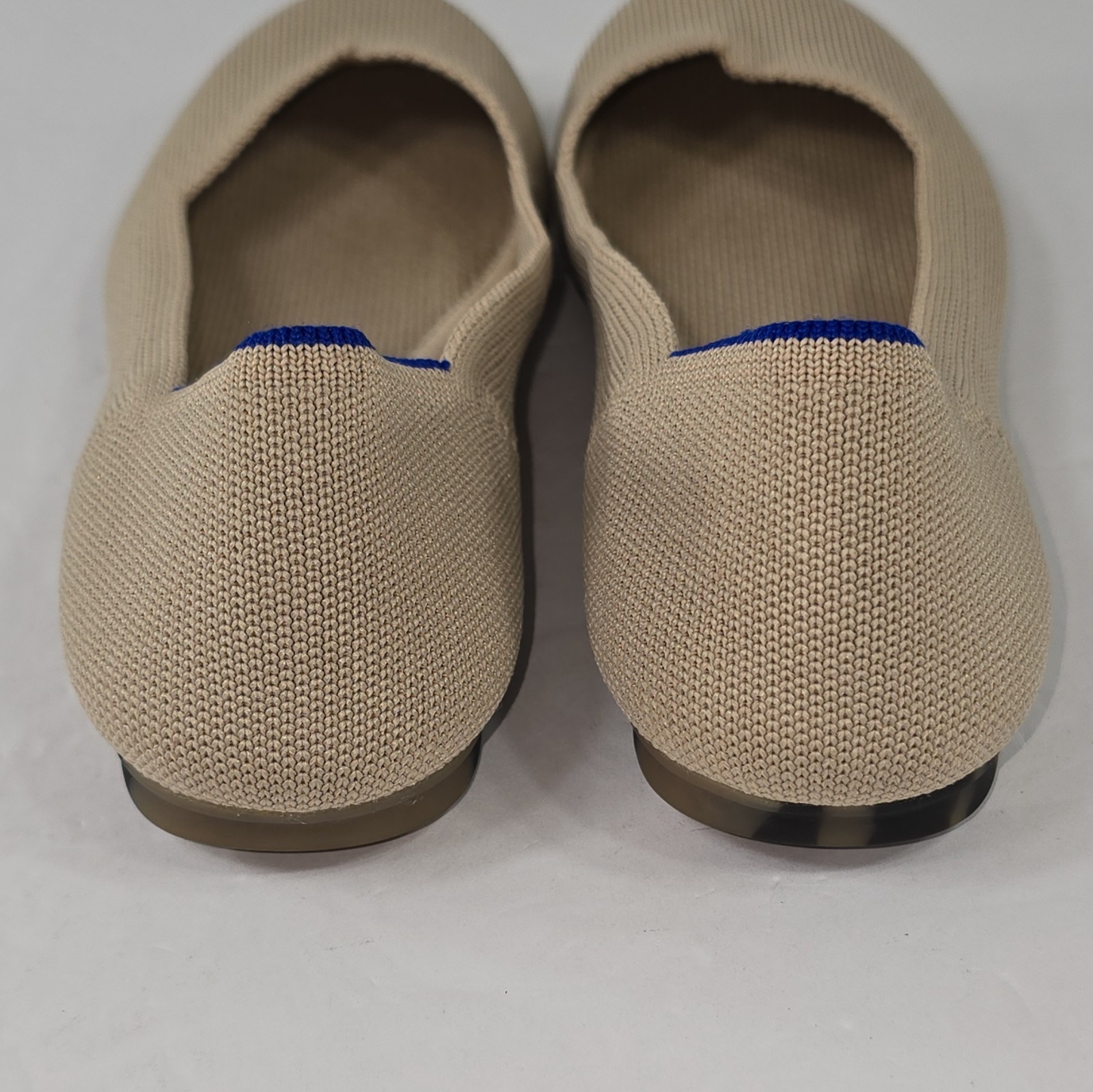 Rothy’s The Pointed Toe Knitted Slip On Women’s Flat Shoes US SIZE 6 Portobello.