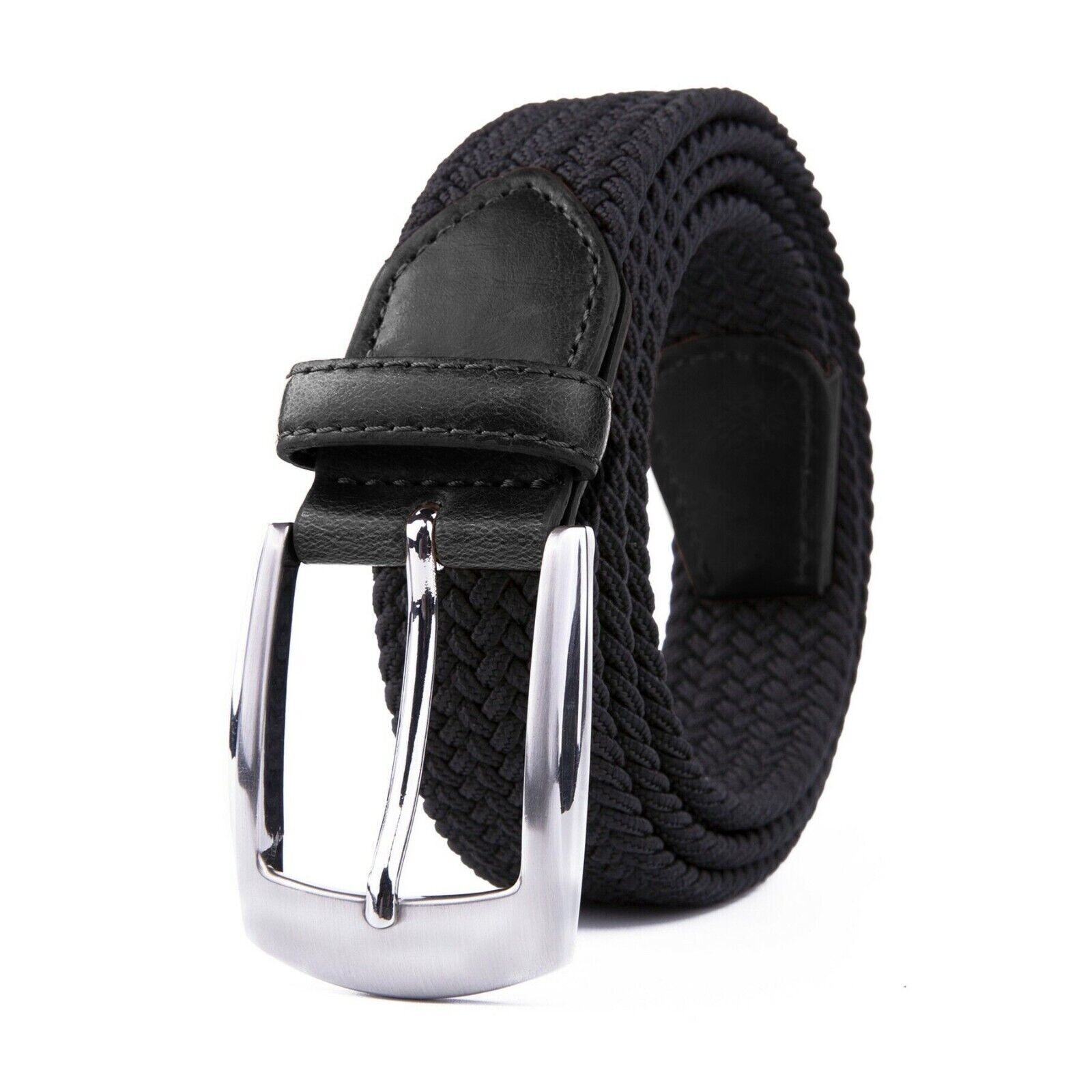 Elastic Fabric Braided Belt,Enduring Stretch Woven Belt for Unisex Men/Women/Jun