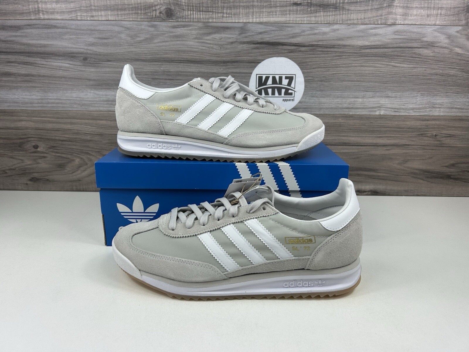 **Adidas SL 72 RS Cool Grey White Casual (JI1281) Authentic Men’s NEW