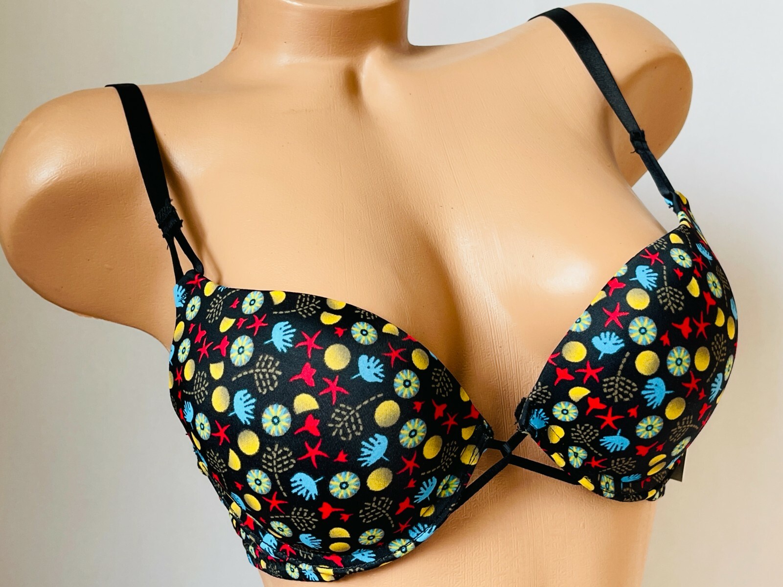 Add 2 Cup Sizes Bra Extreme Ultimate Padded U Back Push-Ups T-shirt Bras 1290