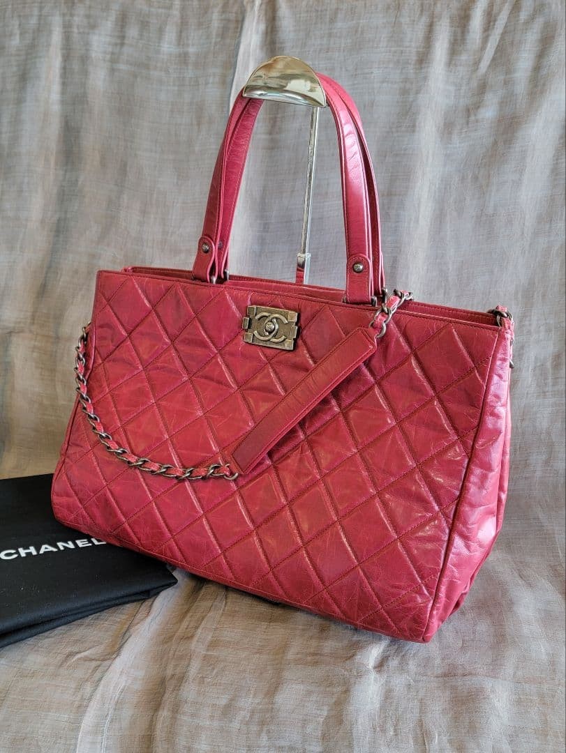 CHANEL Boy CHANEL 3-way Shoulder Tote Bag #QY1B4D