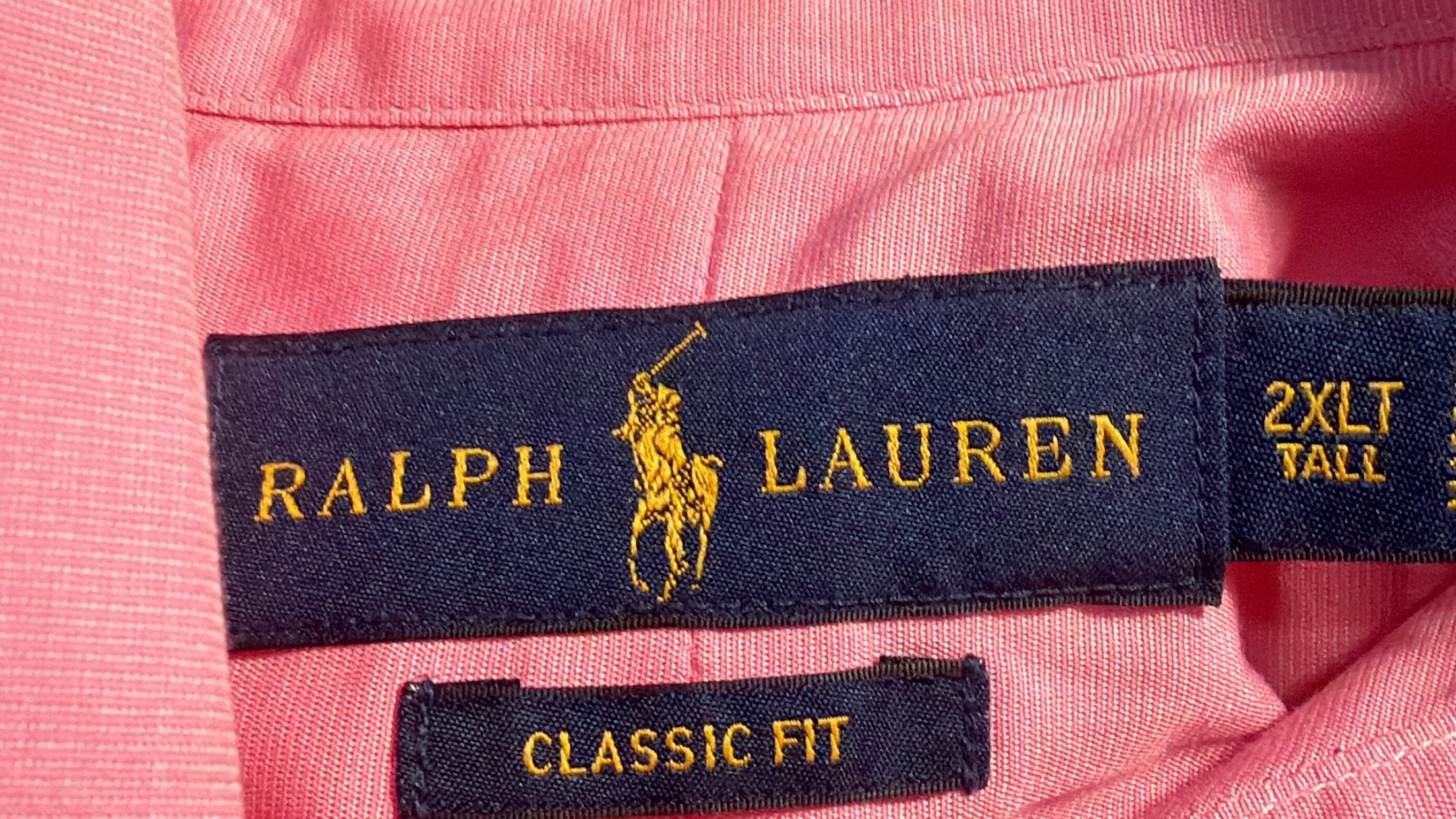 New Ralph Lauren Big and Tall Long Sleeve Button Down Polo Various Sizes