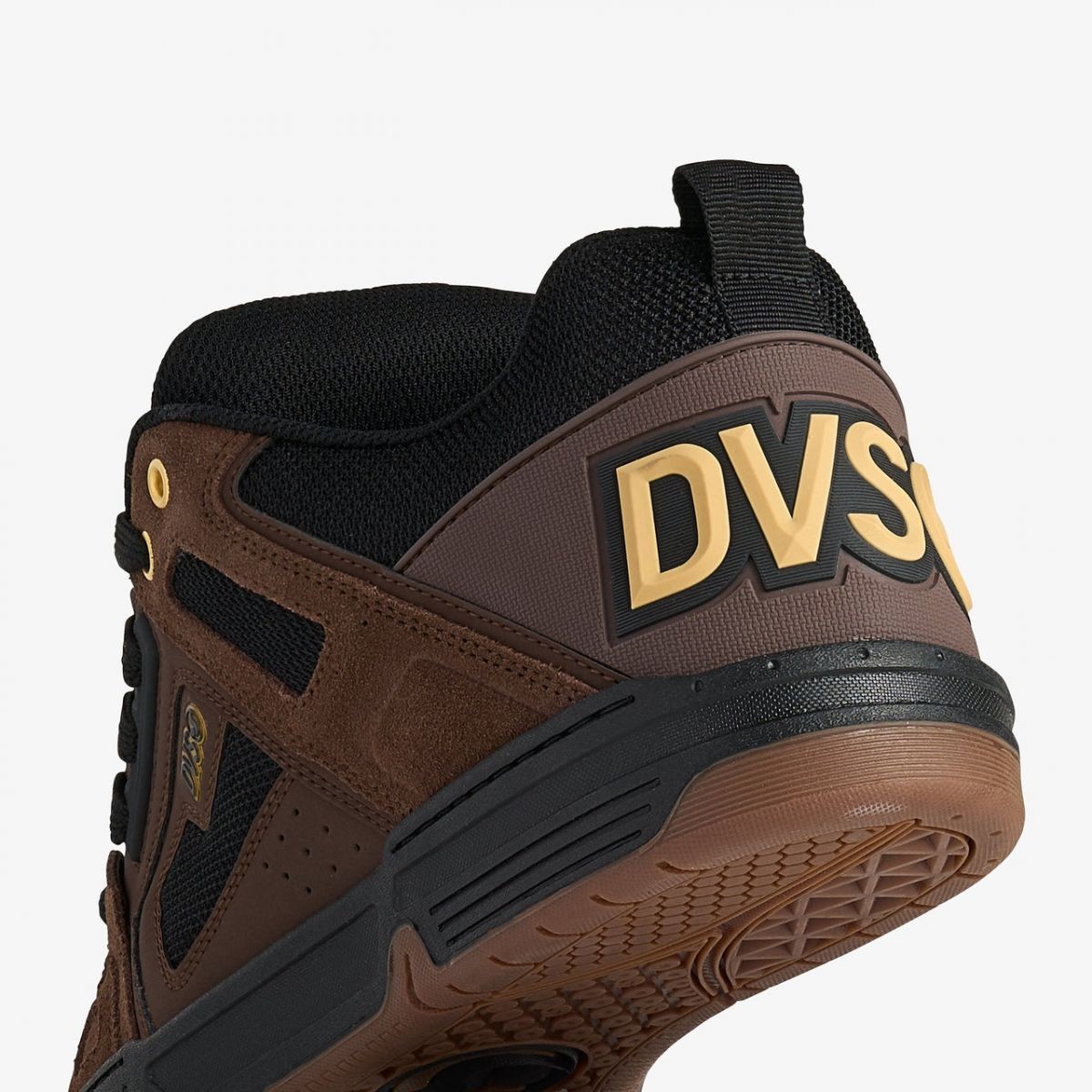 DVS Men’s Comanche Brown/Black/Gold – DV01312210, Brown/Black/Gold