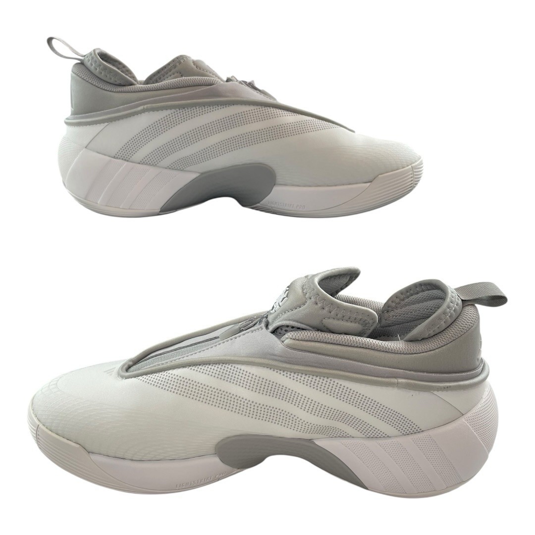 Adidas D.O.N. Issue 7 Basketball Men’s 8.5 White Sneakers Athletic Shoes JS1299
