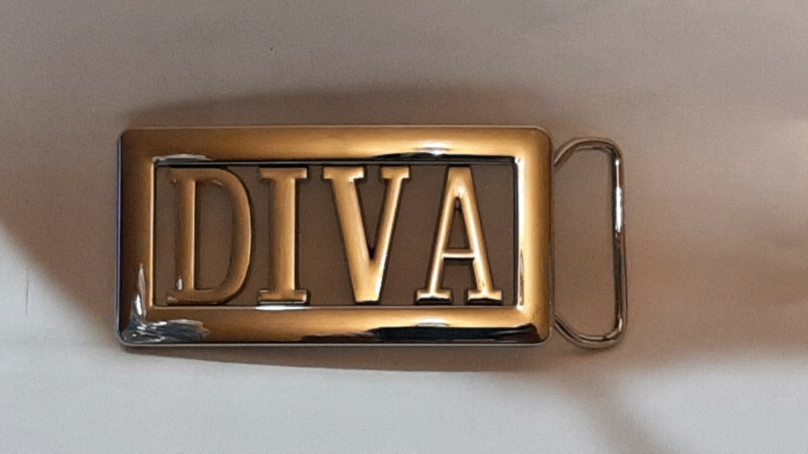 DIVA Name Belt Buckle -Put your name or word on Buckle