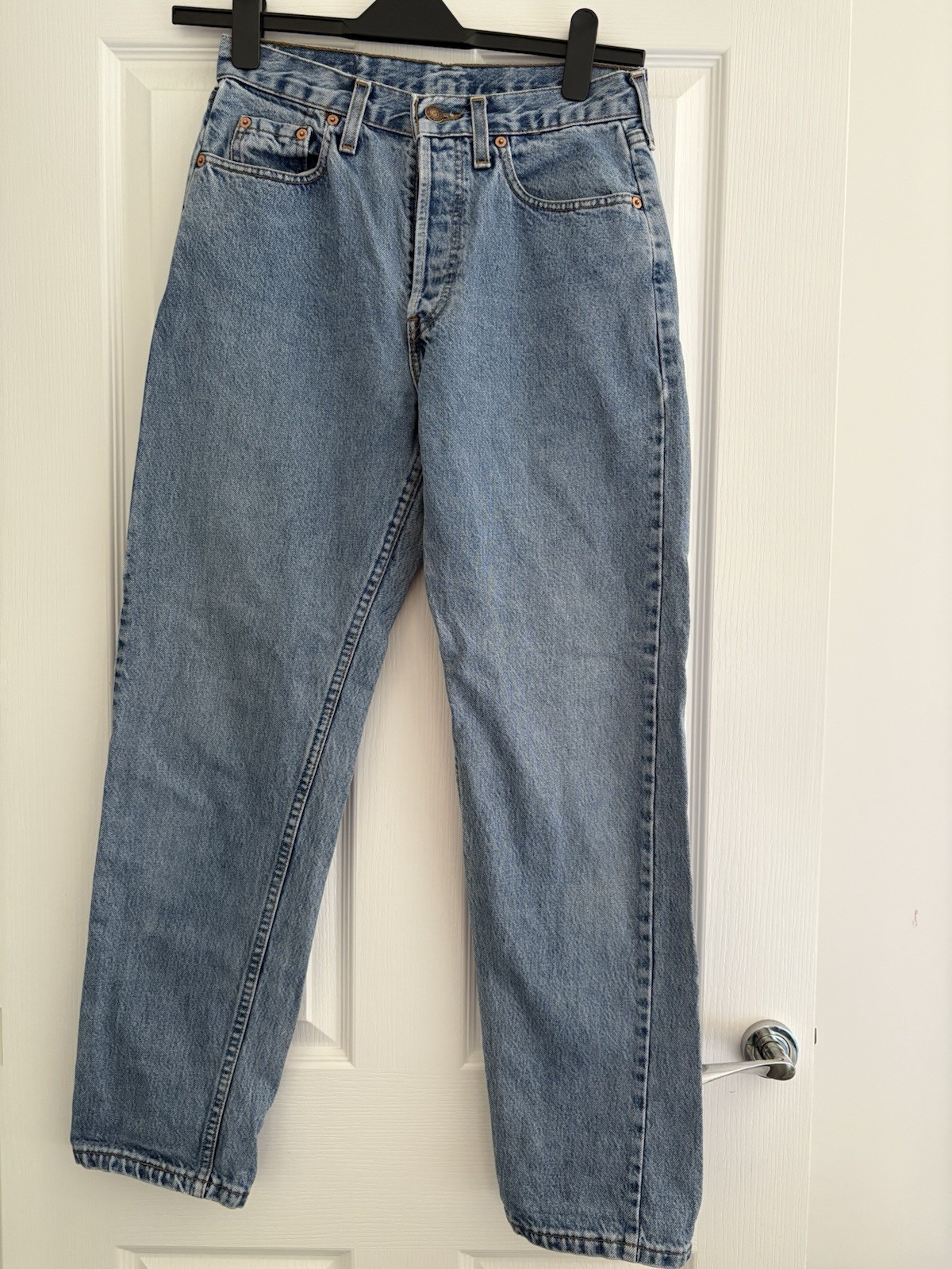 Vintage 1994 Levi’s 615 Jeans Made In UK Women’s W28 L28 Light Wash Tapered