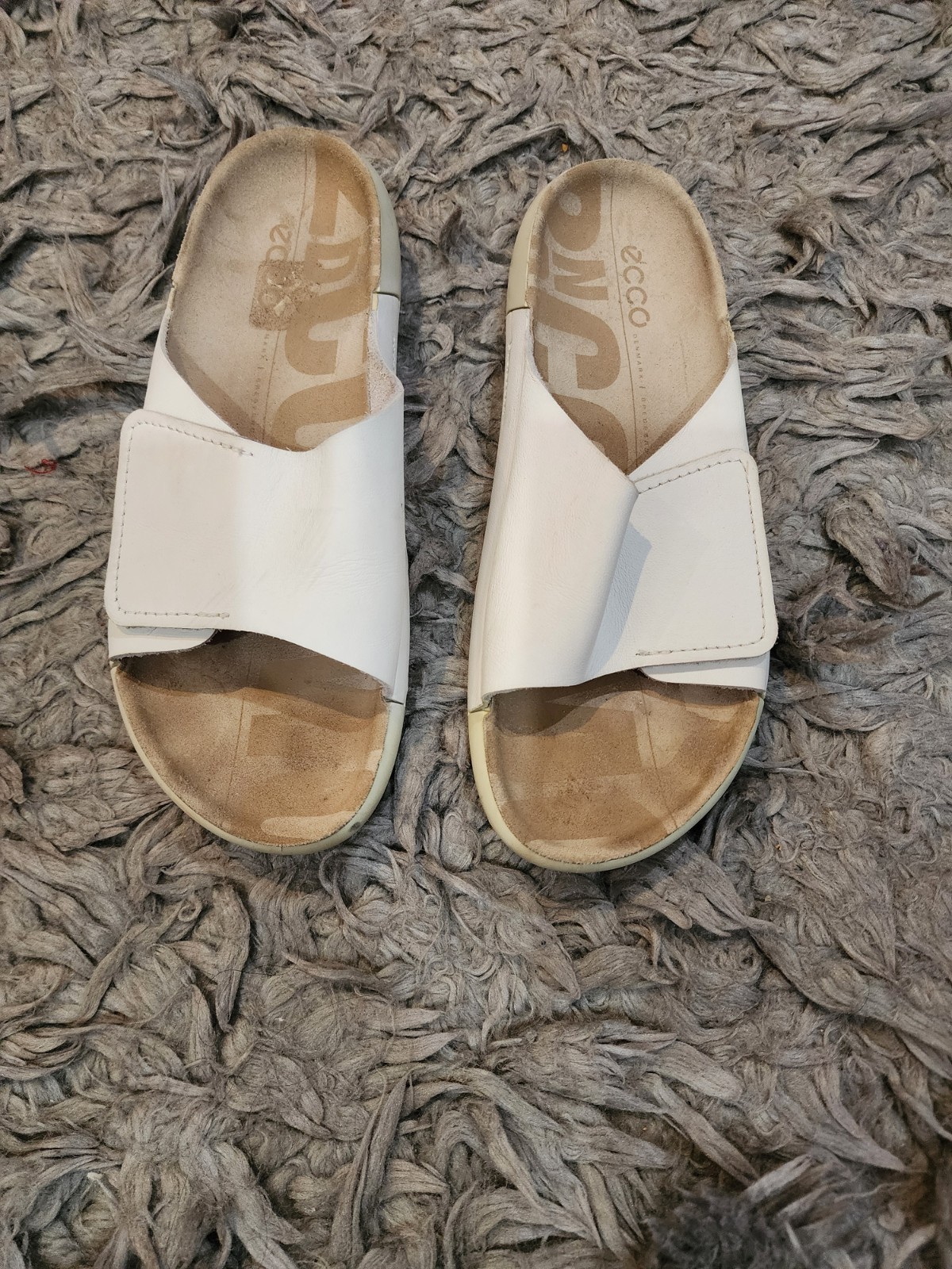 Sandalias Ecco G 2ND Cosmo De Cuero 39 Portugal 20680301002 White