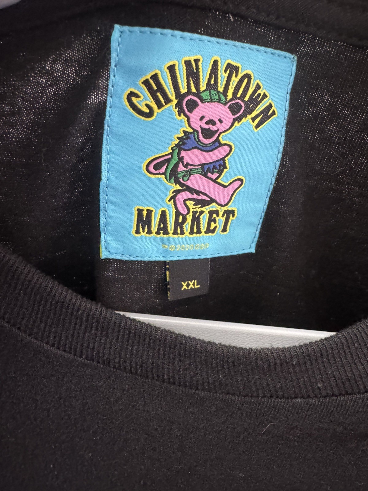 Chinatown Market Grateful Dead T-Shirt XXL 2XL Long Sleeve Alien Dancing Bears