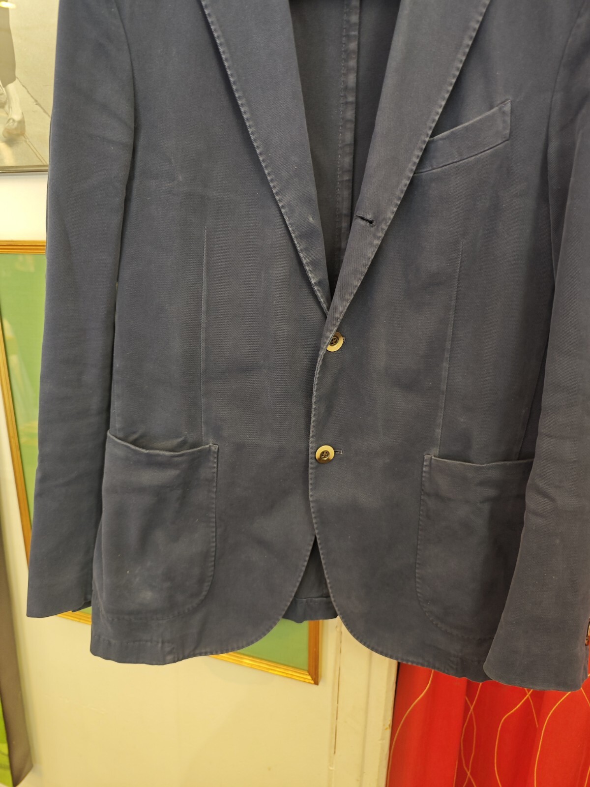 Italian Chic Boglioli 1200€ Men’ Blazer Jacket Size EU 48 ( S )Made in Italy