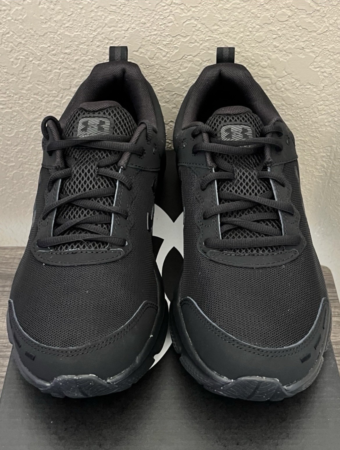 Under Armour Men’s Charged Assert 10 Shoes Black Color Size-10
