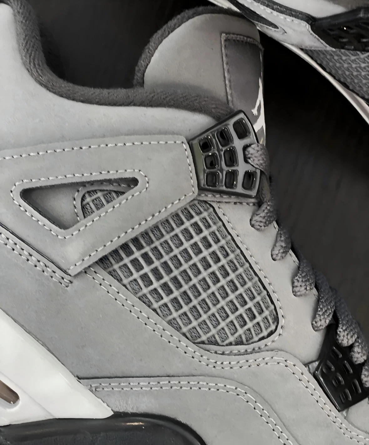 Jordan 4 “Cool Grey” Men’s Retro Basketball Shoes Mid Top Us Size 7-12