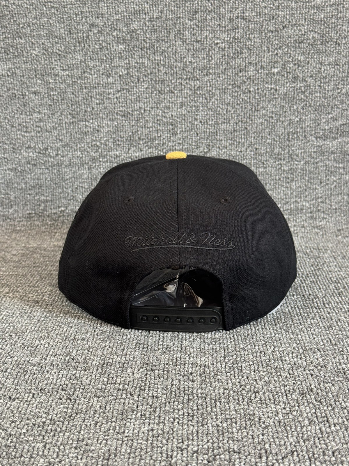 Mitchell & Ness New York Rangers Snapback Flat Brim Black Hat S1363