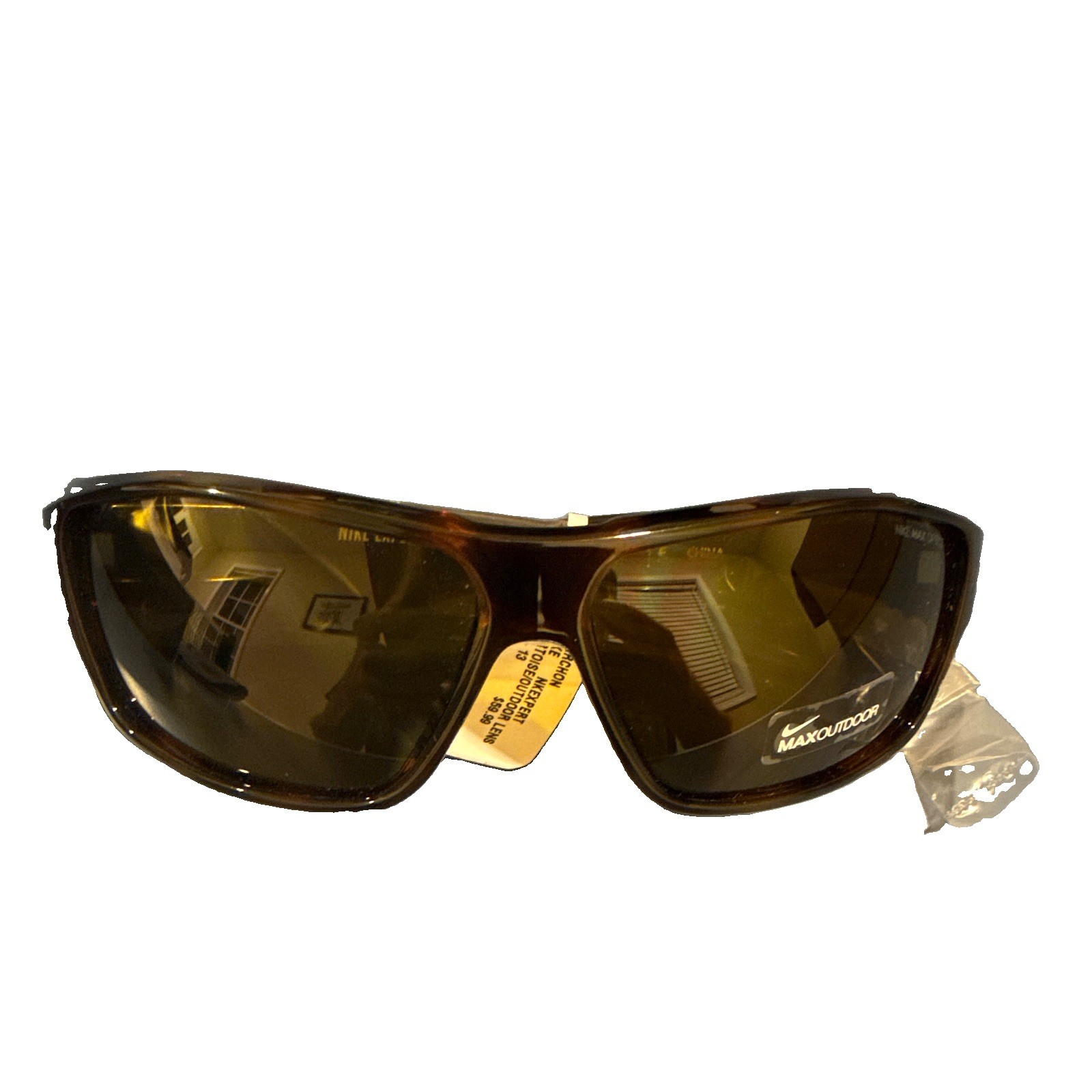 Men’s Nike Expert EV0700-203 405 Tortoise Shell Wrap Sunglasses