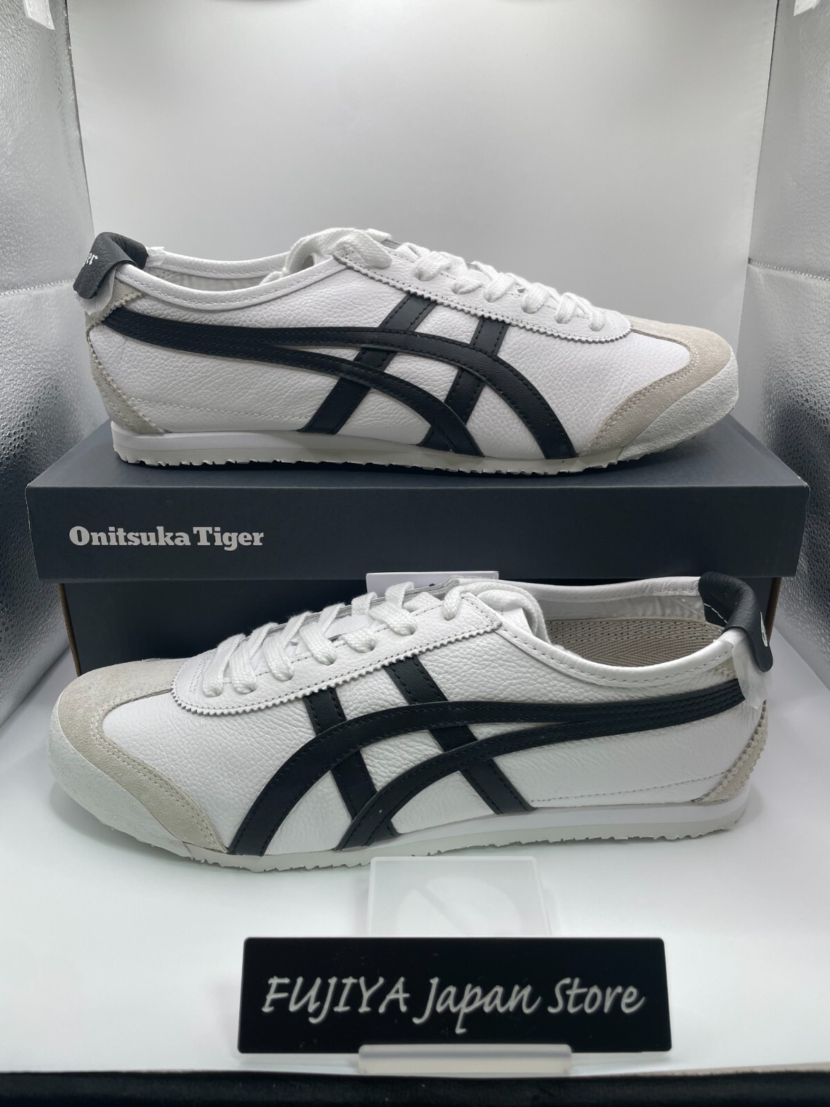 Onitsuka Tiger MEXICO 66 Sneakers Unisex 1183A201 126 WHITE/BLACK M8.5/W10 New