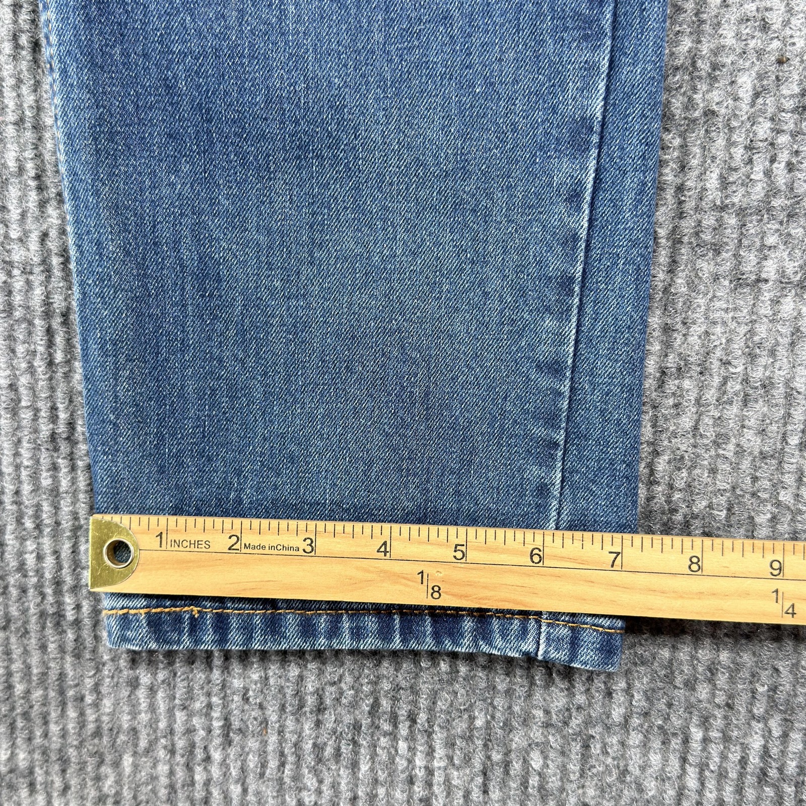 Levis 511 Jeans Mens 34×32 Blue Medium Wash Slim Straight Stretch Denim Casual