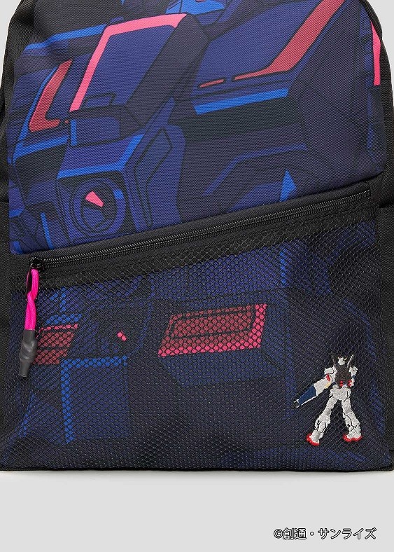 STRICT-G Gundam x graniph Psycho Gundam Backpack Black Unisex Japan NEW