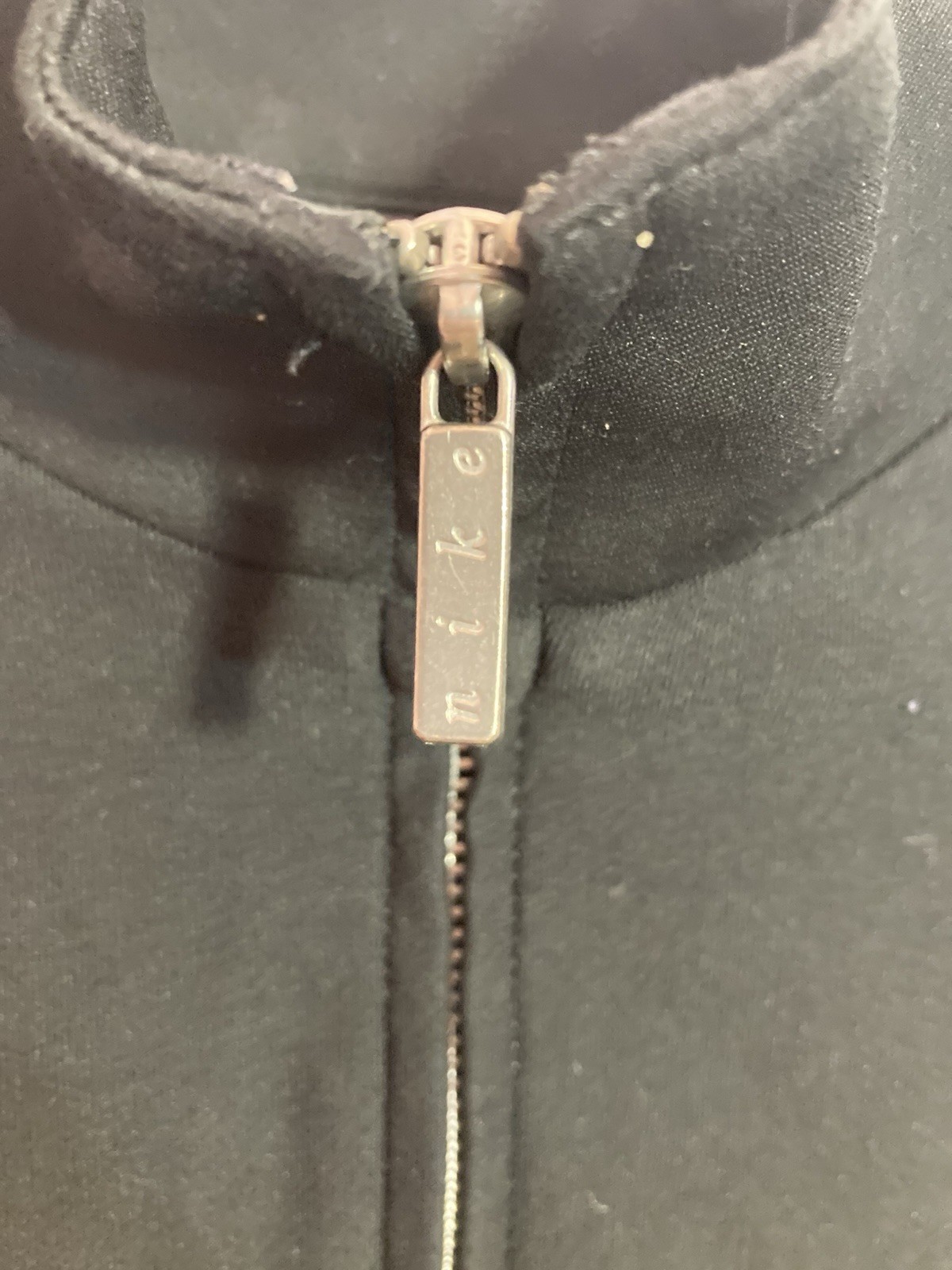 Nike Dri-FIT Women’s Full Zip Track Jacket Black Polyester Size S