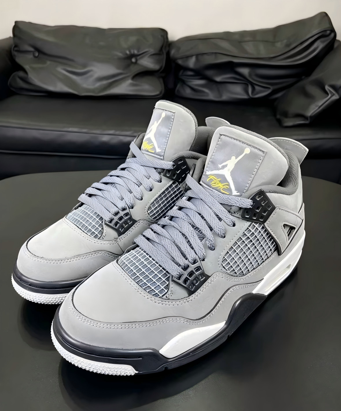 Jordan 4 “Cool Grey” Men’s Retro Basketball Shoes Mid Top Us Size 7-12