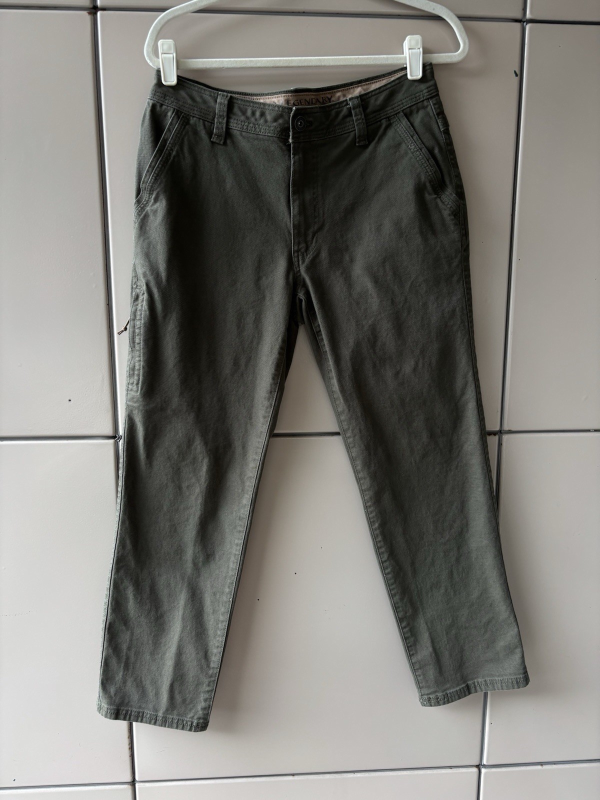 Legendary Outfitters Men’s Relaxed Fit Canvas Pants Size 32×30