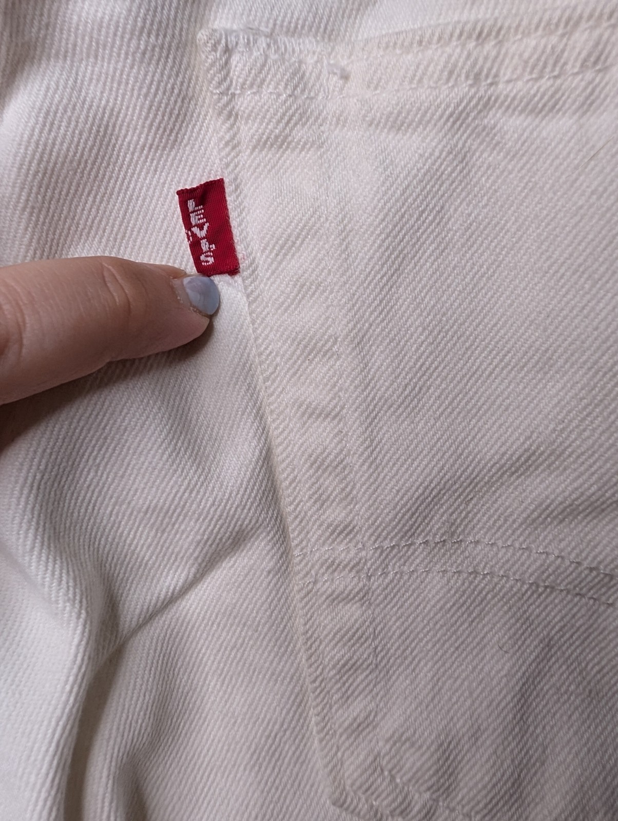 Levi’s Jeans X Denim Tears Floral Embroidered White Straight Men Size 36