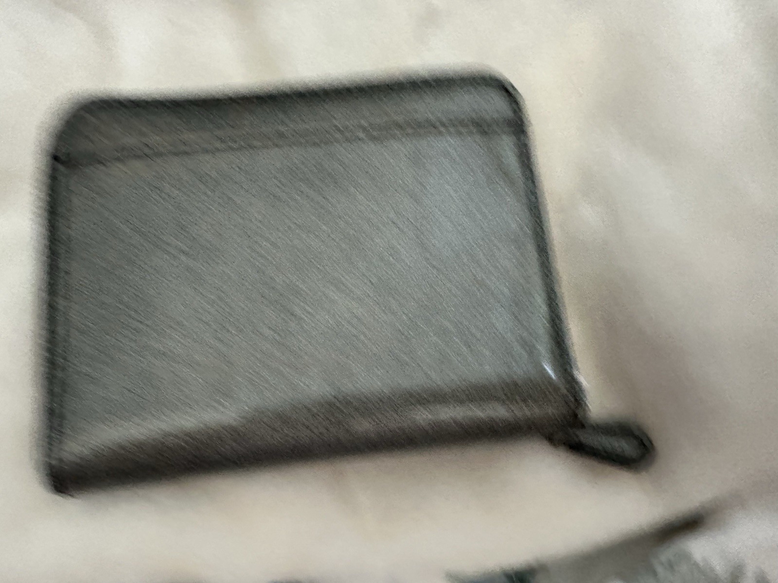 NWT Coach Mini Sierra Metallic Purse And Matching Wallet Set In Silver