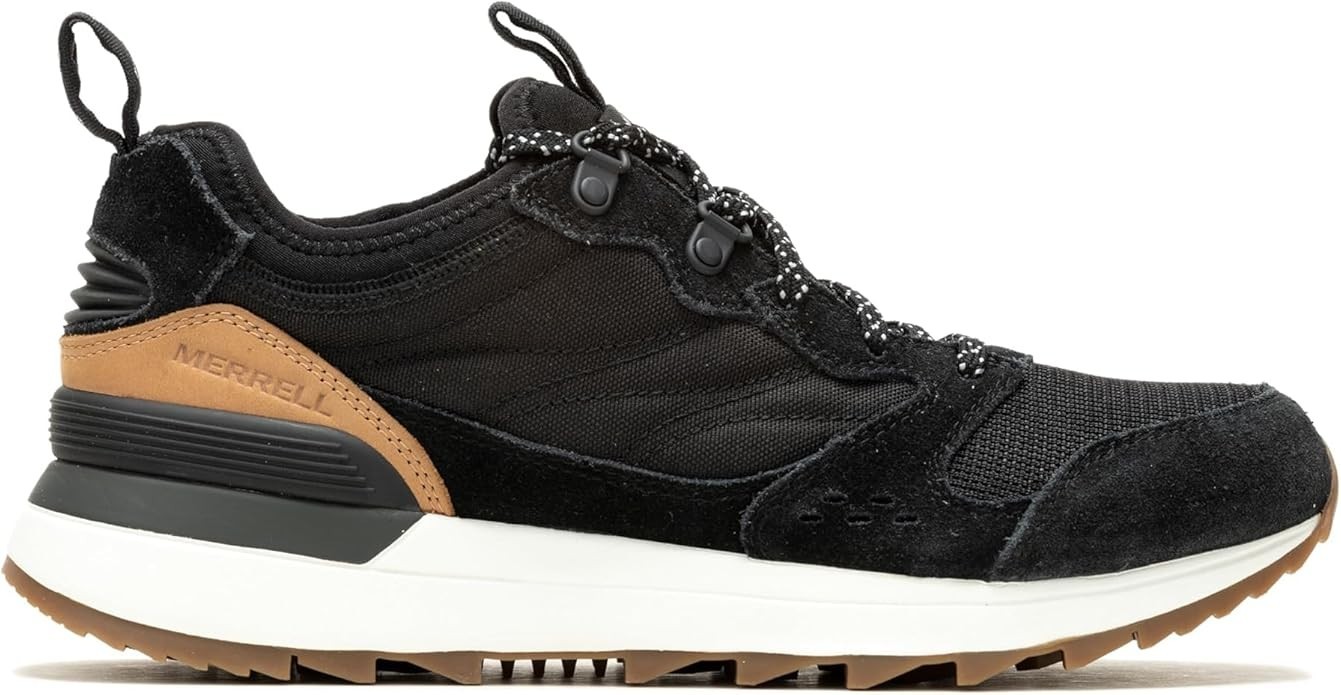Merrell Womens Alpine 83 Sneaker Recraft Suede Leather Black