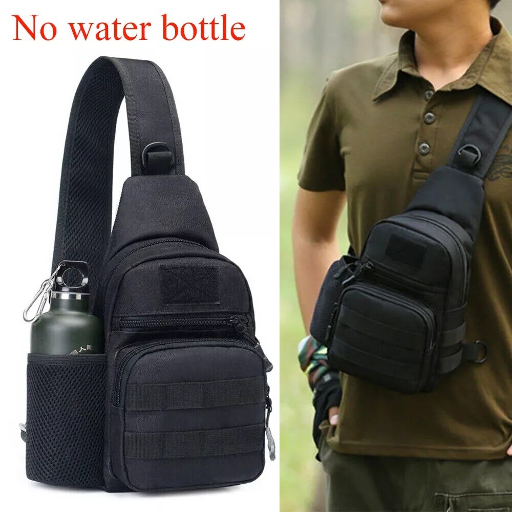 Tactical Military Sling Shoulder Backpack Molle EDC Small Crossbody Chest Pack