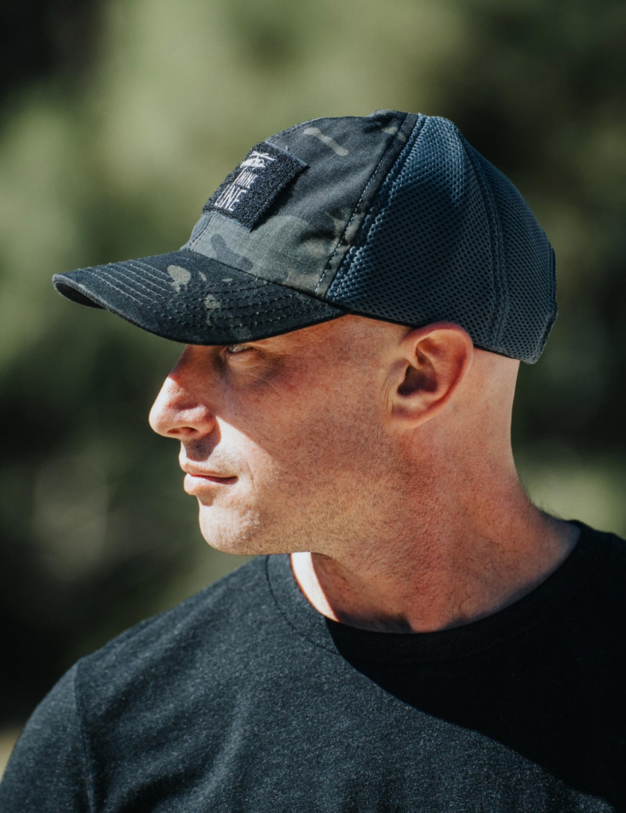 American Made Mesh Back Hat, Adjustable Trucker Baseball Cap, Embroidered Ame…