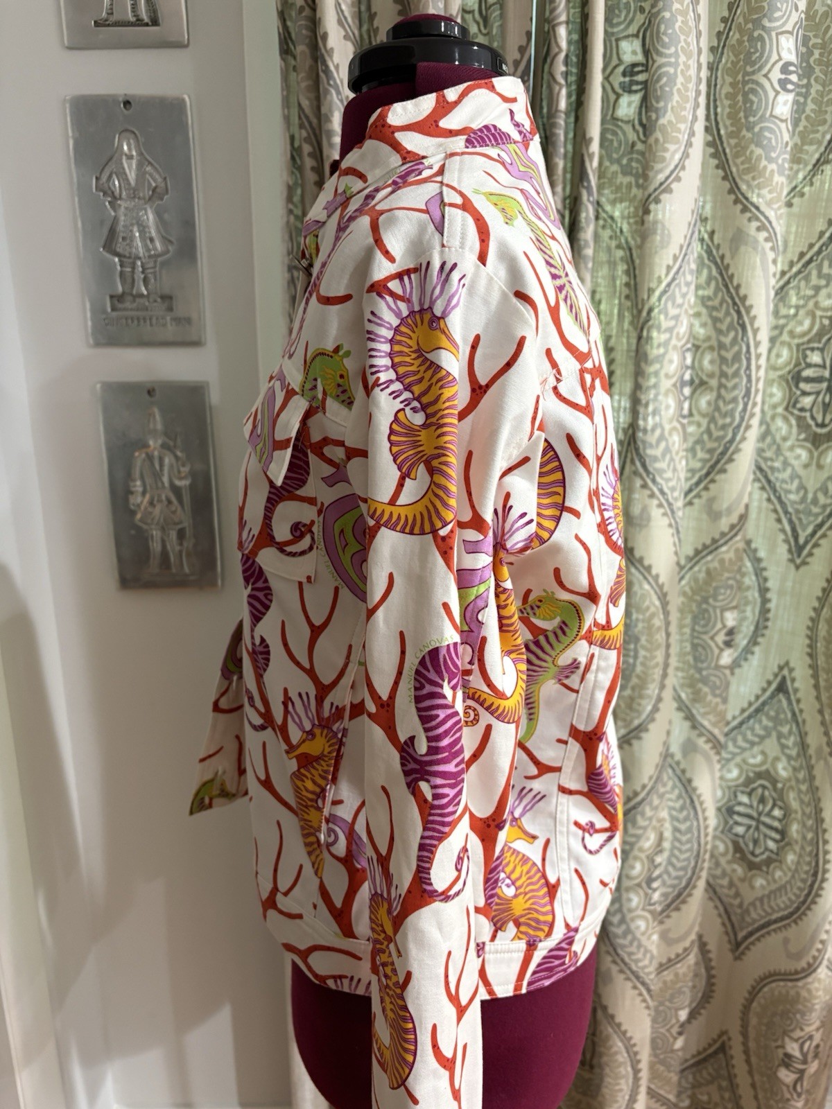 MANUEL CANOVAS Jacket Made in France Seahorse – Size Medium
