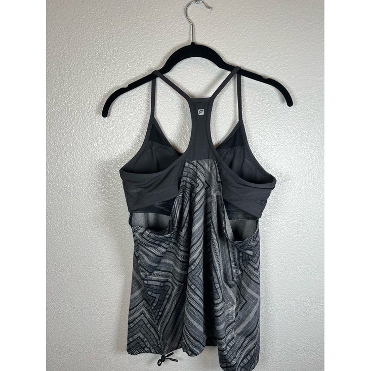Fabletics Norwalk Tank with Built-In Bra Grey Women’s Large