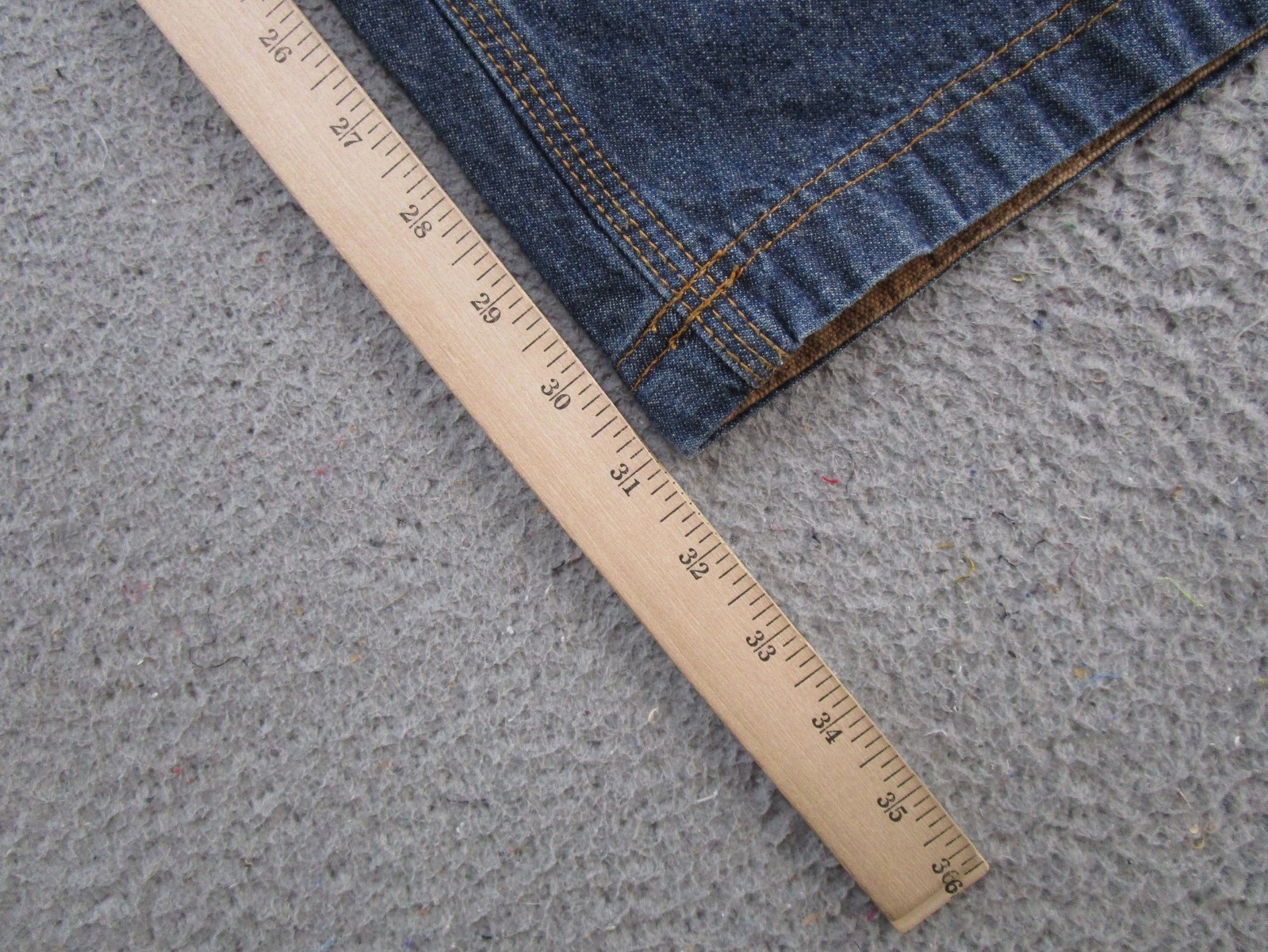 Duluth Trading Co. Ballroom Jeans 40×32 Regular Fit Straight Cotton Denim 64012