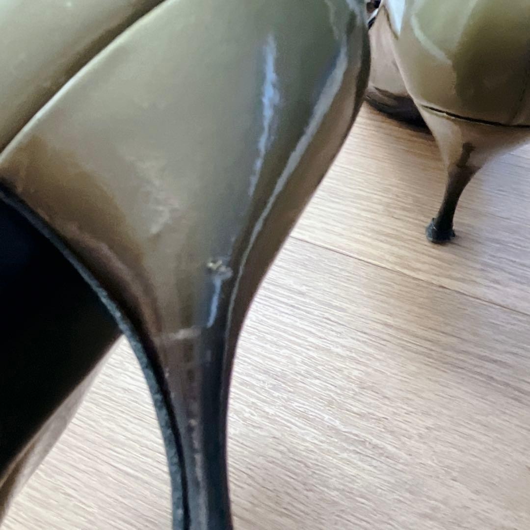 PRADA gradient pumps ribbon 6cm heel with scratches