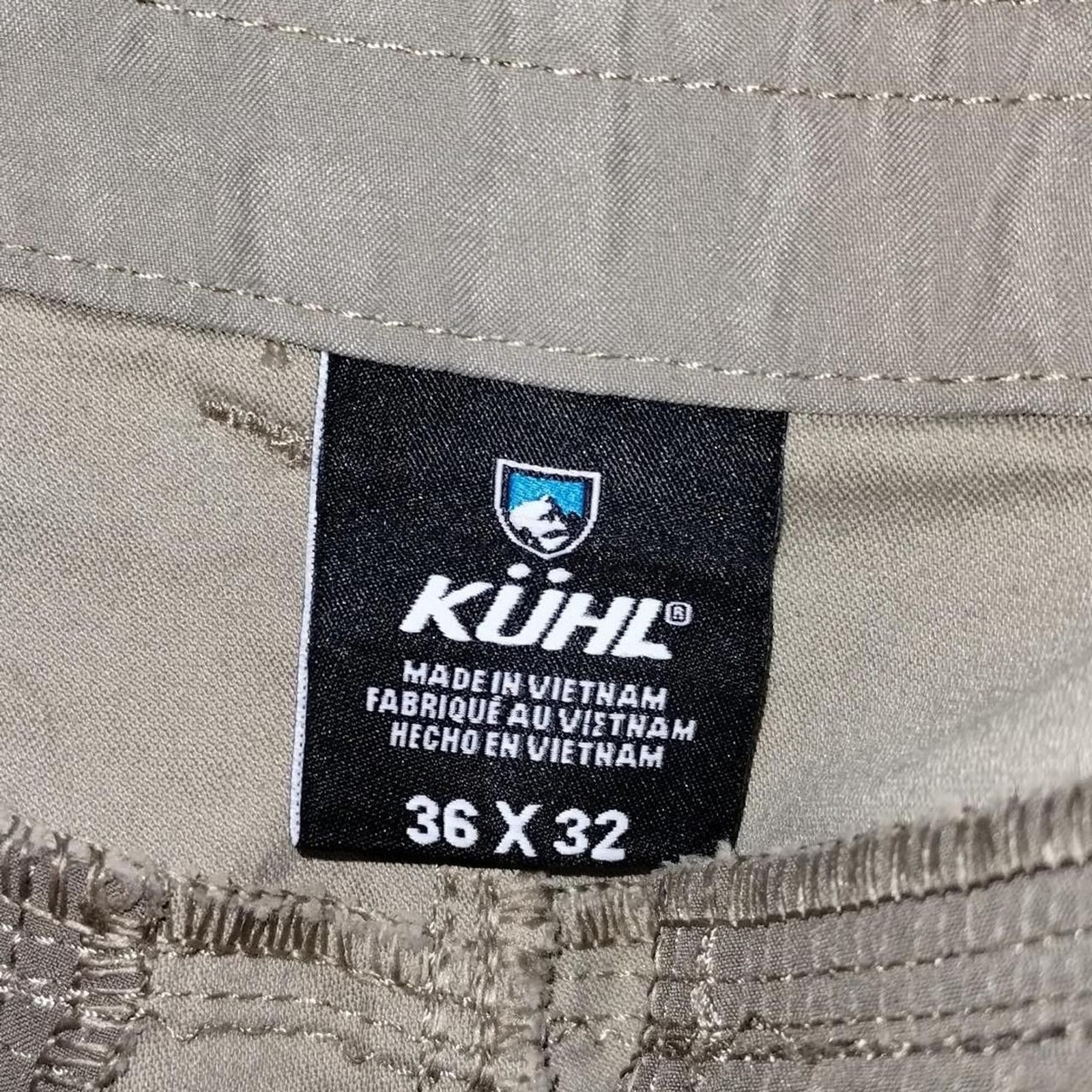 KÜHL khaki Resistor Lite Chino hiking pants