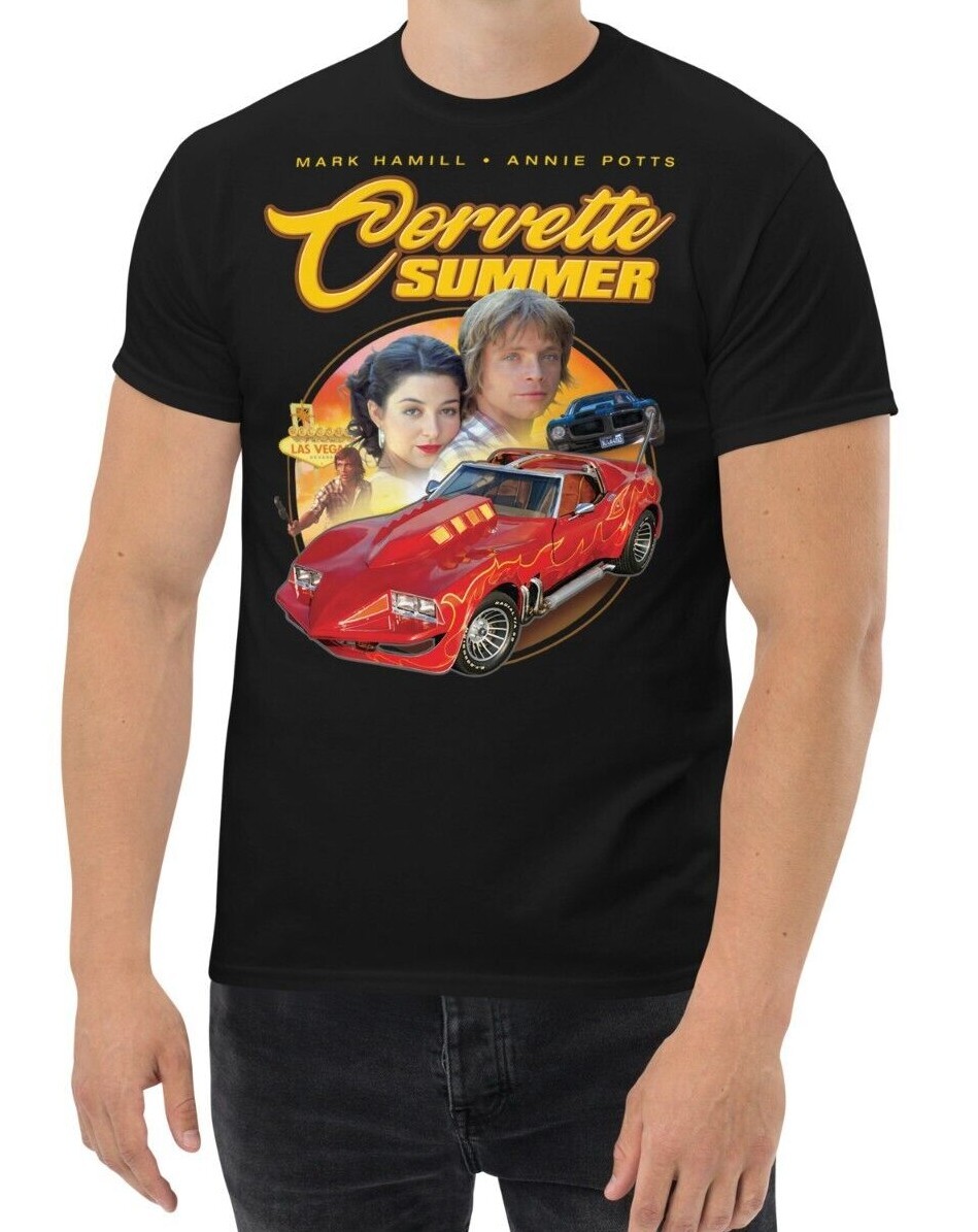 New Chevy Corvette Summer Men’s Classic T Shirt Sizes S-5XL Assorted Colors