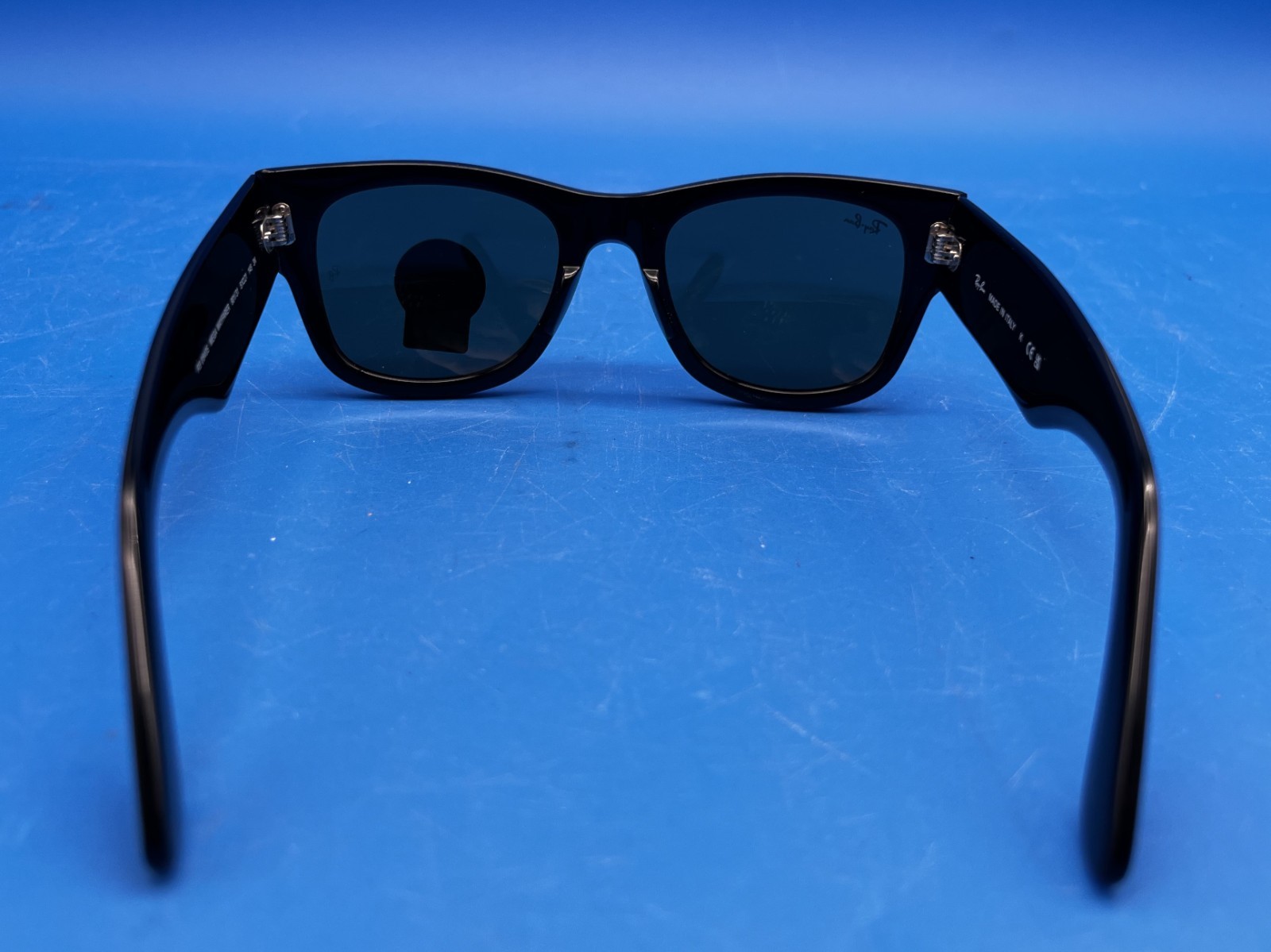 Ray-Ban RB0840S Mega Wayfarer 901/31 51mm Black Frame/Green Lens Sunglasses