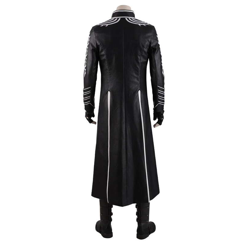 Devil May Cry 5 Vergil Dante Nero Cosplay Costume Boots Halloween Outfits Lot