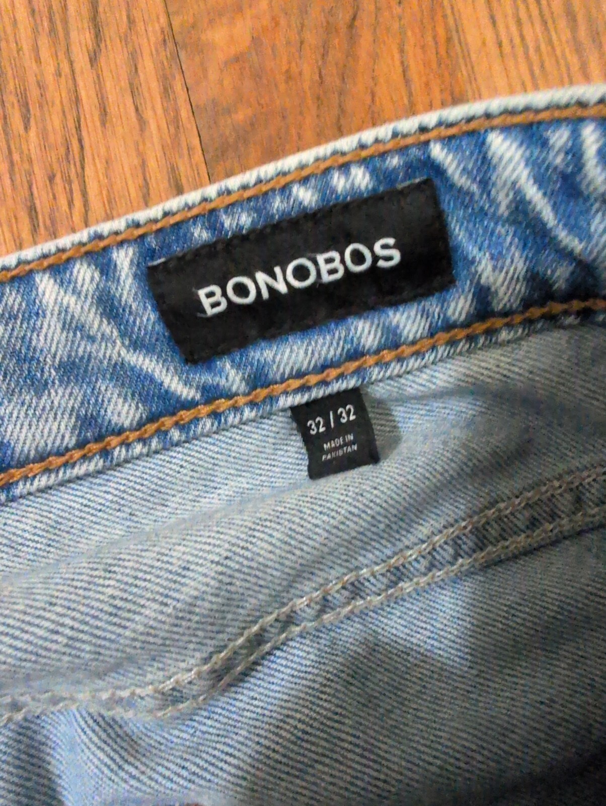 Bonobos Men’s Light Wash Straight Leg Jeans Size 32×32