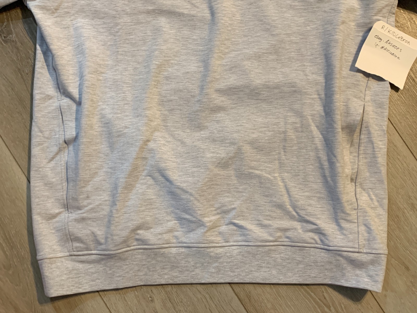 Lululemon NFLA City Sweat Pullover Hoodie XL Grey NFL Players Association Issued