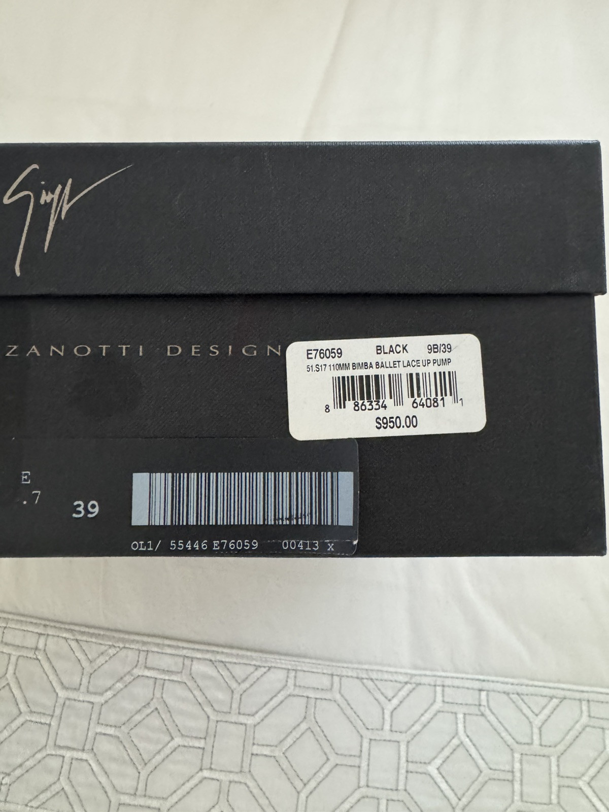 giuseppe zanotti heels 39 Bimba 110m
