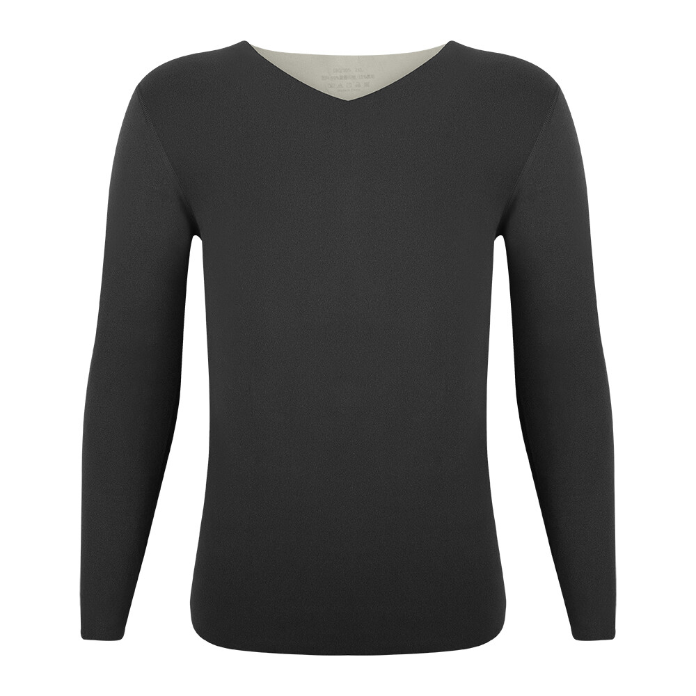 Mens Fleece Lined Thermal Underwear Set Long Johns Top Pants T Shirt Winter Warm