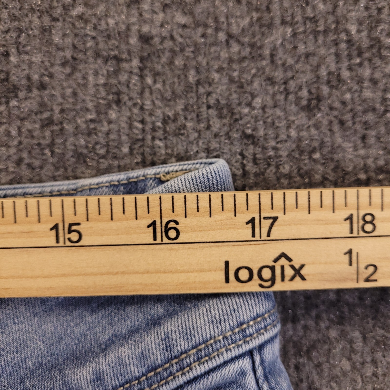 Hudson Jean Sz 14 (33×28 Actual) High Rise Straight Stretch Back Pocket Flaps
