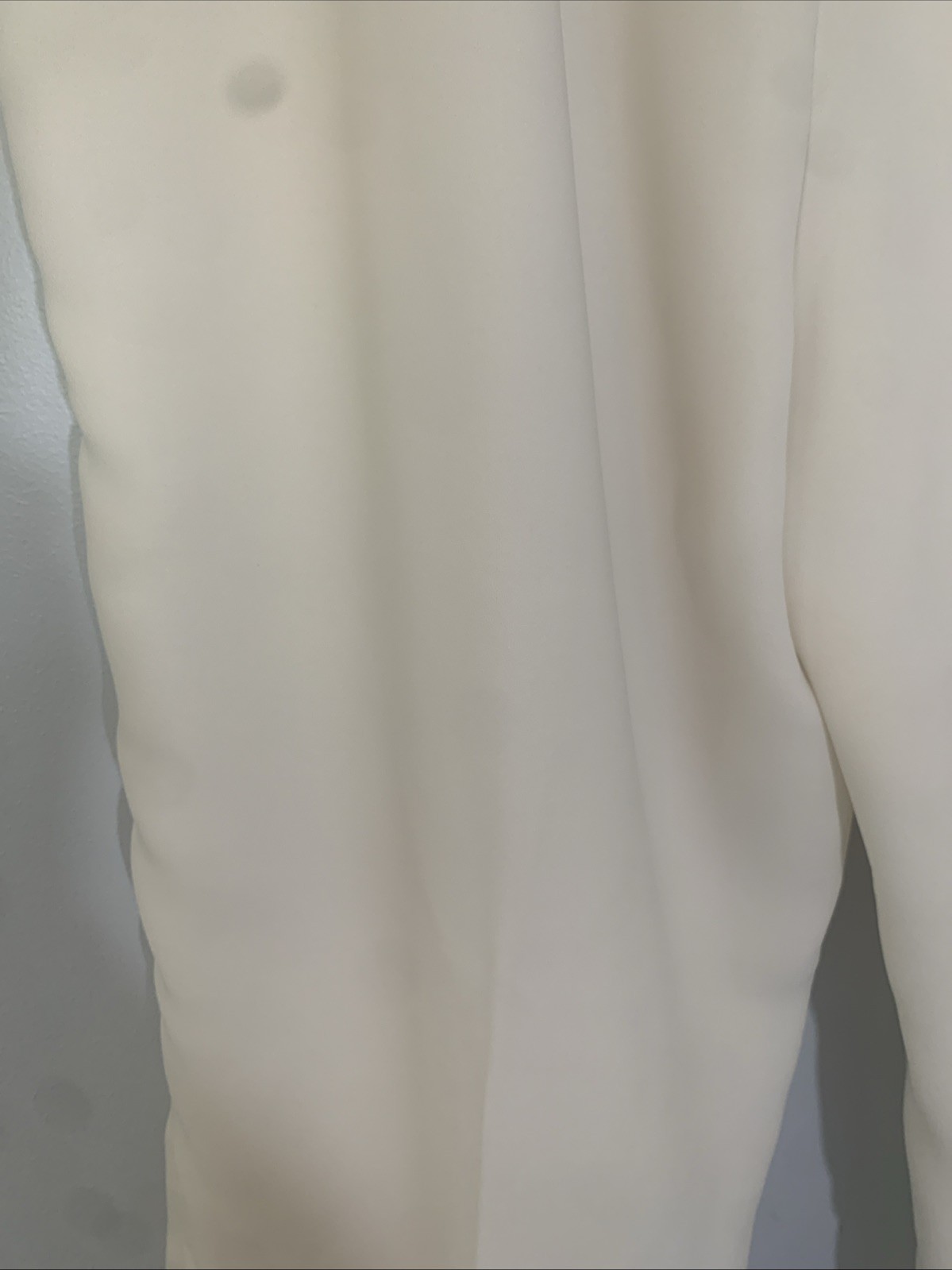LRL Black Label Wide Leg Trouser Pants Women Size 16 Winter Cream Inseam 29.5 in