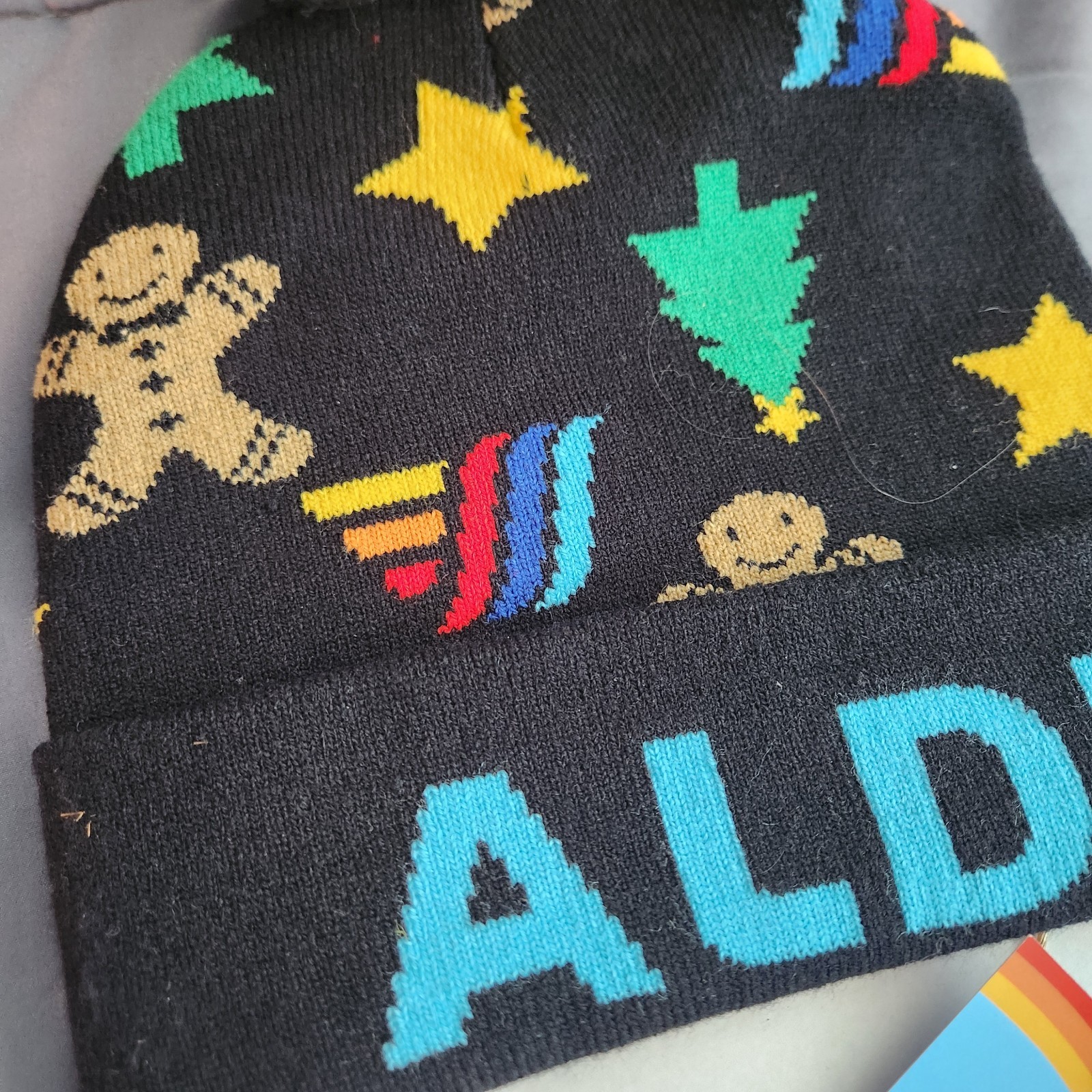 ALDI Gear Christmas Beanie Winter Hat Limited Edition Holiday 2024 One Size Knit