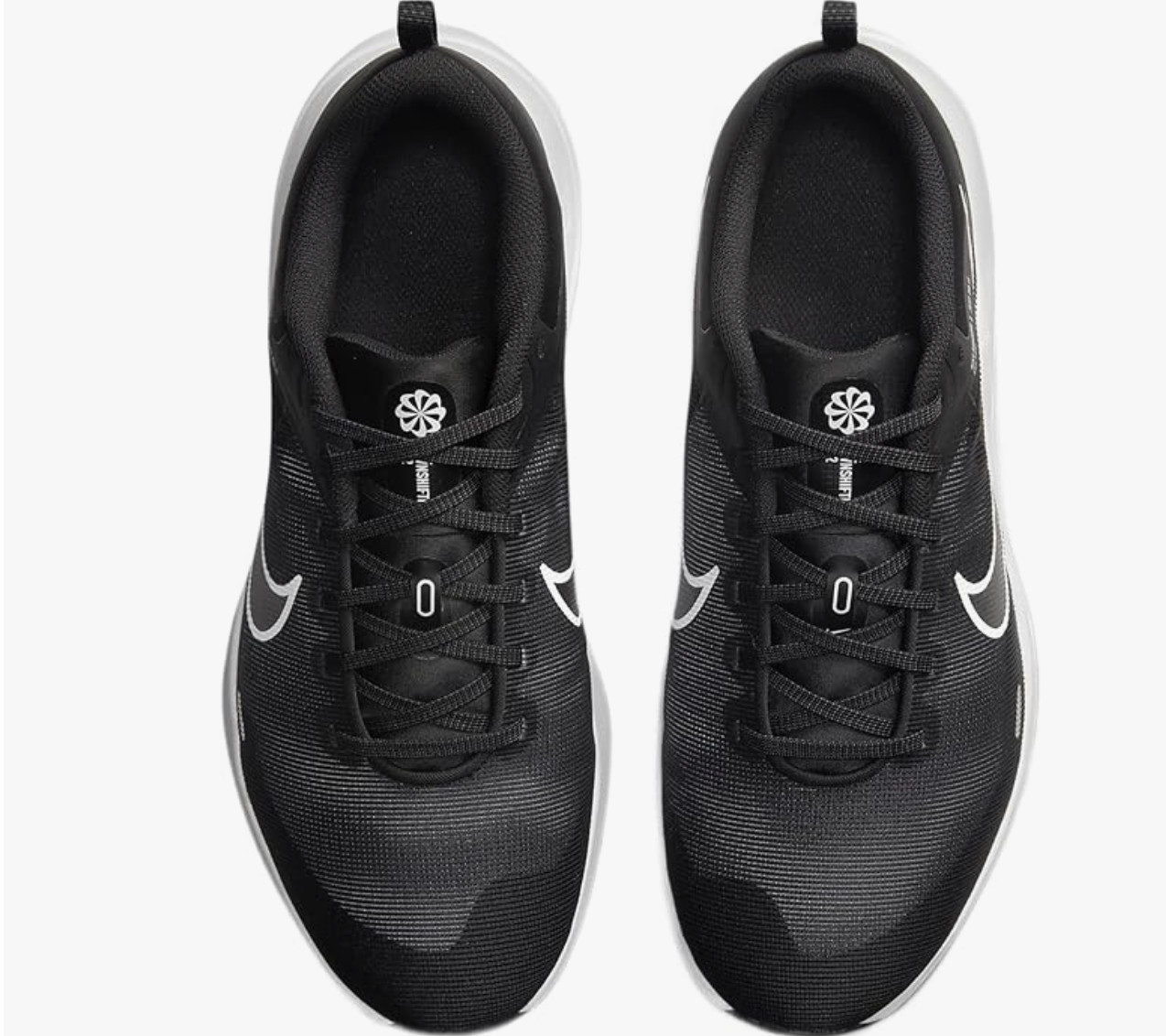 NIKE DOWNSHIFTER 12 4E BLACK / WHITE MEN’S SHOES SNEAKERS DM919 001