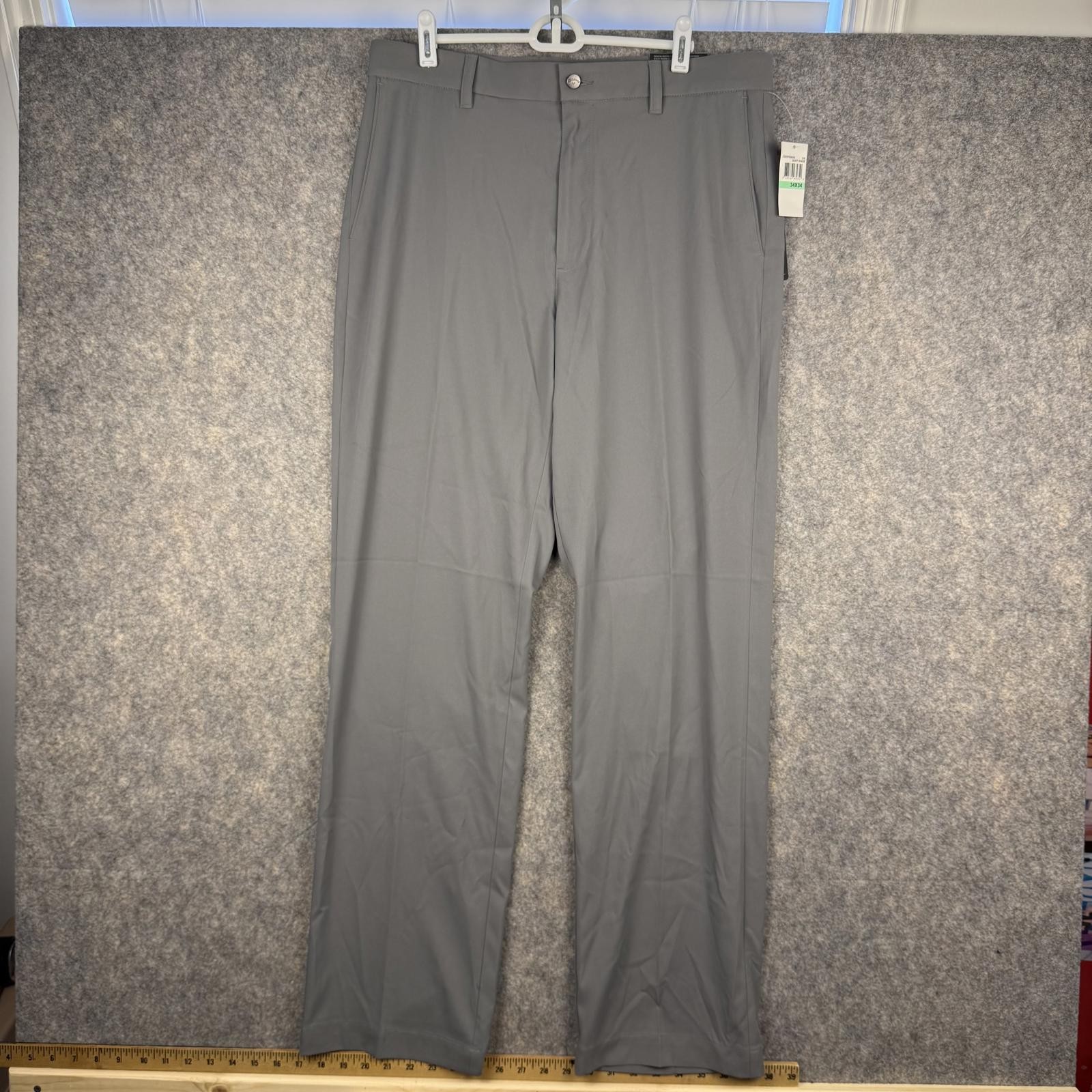 Callaway Men’s Flex Fabric Opti-Dri UPF50 Golf Pants Gray 34 x 34 NWT 254