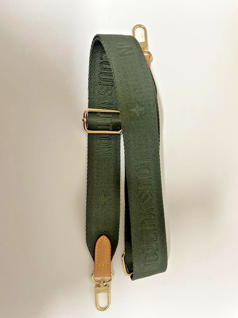 Louis Vuitton Shoulder Strap Adjustable Crossbody Shoulder Replacement Green