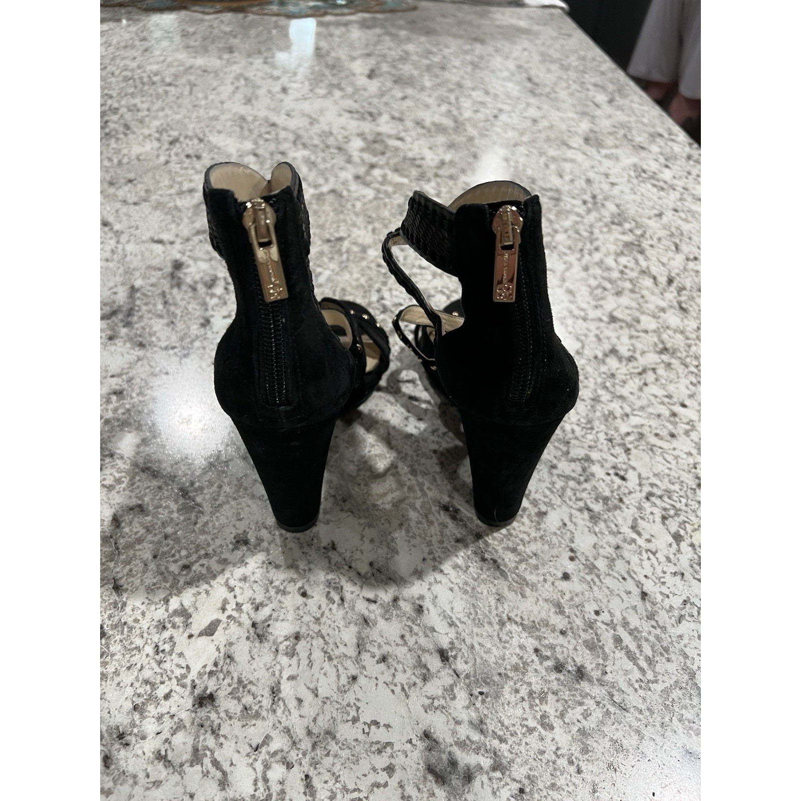 Black Jessica Simpson Women’s Wedge Heels Size 7.5