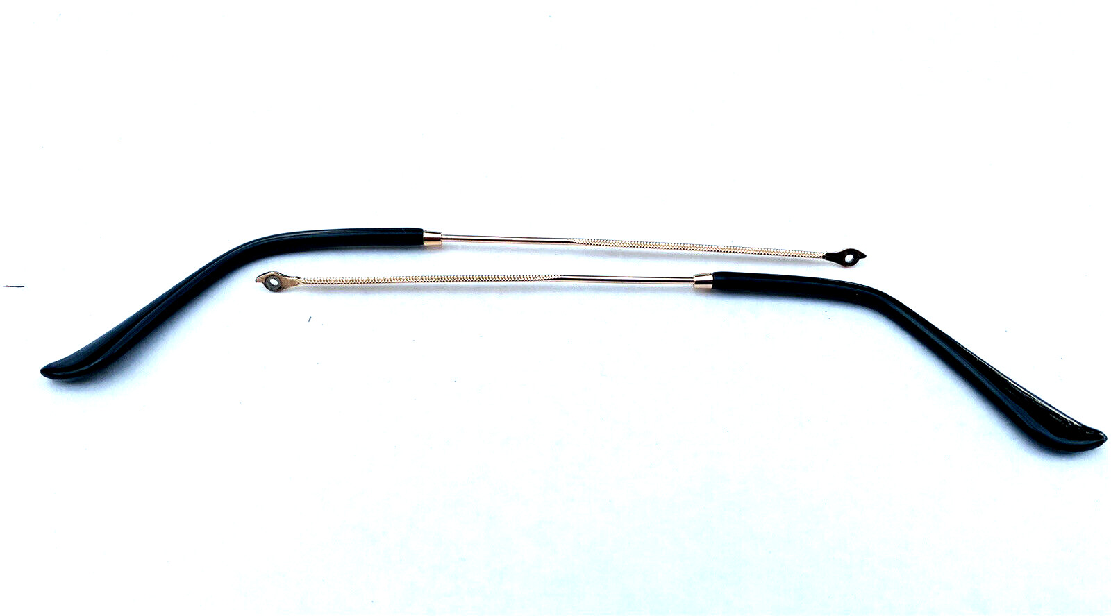 Replacement Gold Temples Arms for Ray Ban 3025 3647 Aviator Sunglasses 142mm New